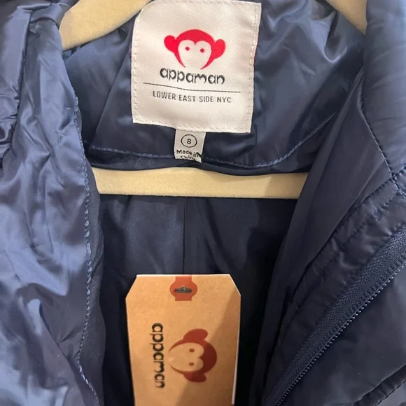 Appaman Midnight Blue Kids Puffer Jacket - Picture 2 of 6